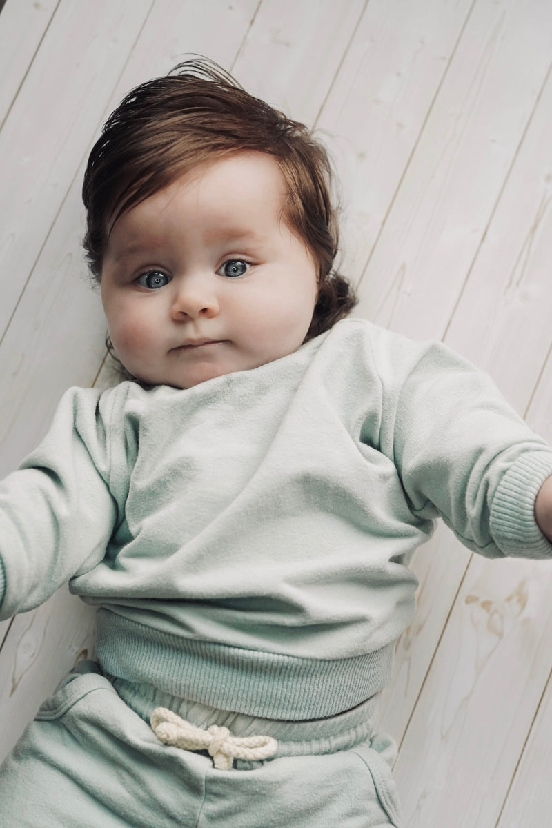 Ensemble Jogger En Coton Biologique Au Sel De Mer
