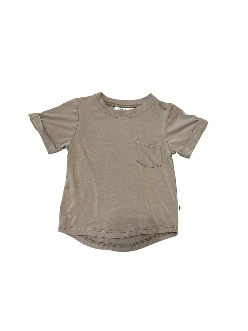 Short Sleeve Pocket Tee | Sandstone