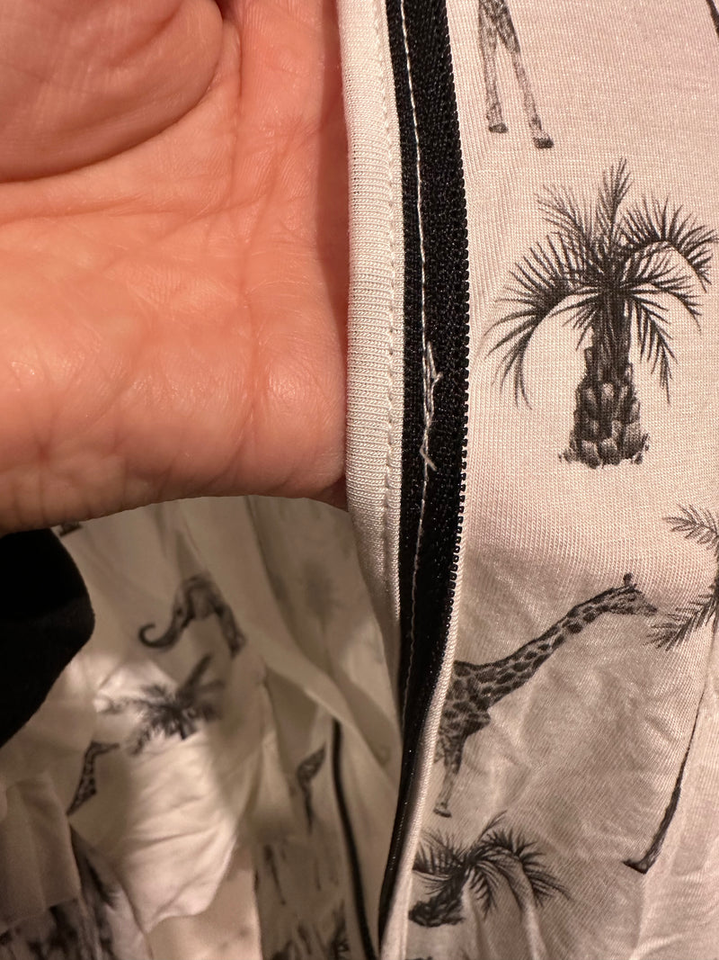 ZS - Stitch Foldover Zipper Sleeper | Safari