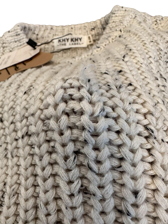 CK-01 Organic Cotton Chunky Knit | Oatmeal - Khy Khy The Label