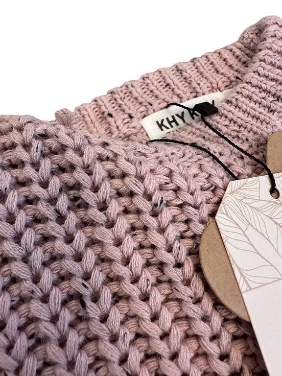 CK-02 Organic Cotton Chunky Knit | Cherry Blossom - Khy Khy The Label