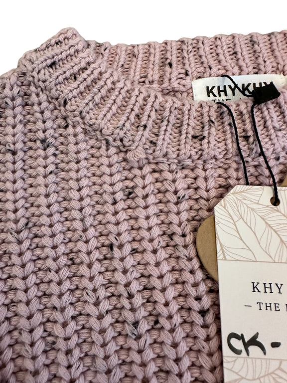 CK-02 Organic Cotton Chunky Knit | Cherry Blossom - Khy Khy The Label